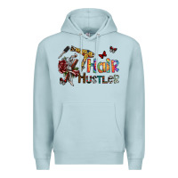 Blue Mist hair hustler 2 Premium Hoodie - SublimationCraftShop