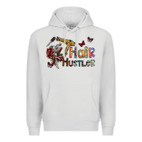 Dove Grey hair hustler 2 Premium Hoodie - SublimationCraftShop