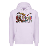 Lilac hair hustler 2 Premium Hoodie - SublimationCraftShop