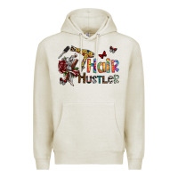 Oatmeal Heather hair hustler 2 Premium Hoodie - SublimationCraftShop