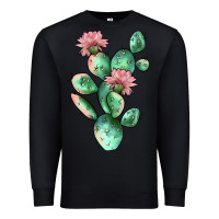Black cactus 5 Premium Sweatshirt - JahusDesignShop