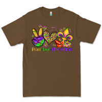 Cacao peace love mardi gras olivia Premium Tee - OliviaCreatesArt