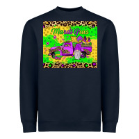 Navy mardi gras gnome truck Heavyweight Sweatshirt - JahusDesignShop