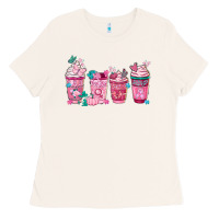 Bone Breast Cancer Coffee Cups Ladies Tee - FaDigitalArtStudio