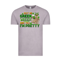 Vintage Zinc buy me green beer and tell me i'm pretty Vintage Tee - FaDigitalArtStudio