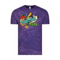 Cloud Purple preschool dude Vintage Tee - RanaPortraitStore