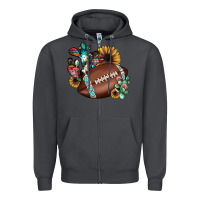 Smoke football cactus sunflower Zipper Hoodie - JahusDesignShop