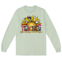 Matcha Teacher Long Sleeve Tee - CowhideDigitalArt