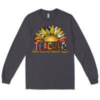 Smoke Teacher Long Sleeve Tee - CowhideDigitalArt