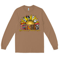 Toasted Coconut Teacher Long Sleeve Tee - CowhideDigitalArt