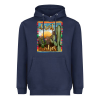Navy desert vibes Heavyweight Hoodie - JahusDesignShop
