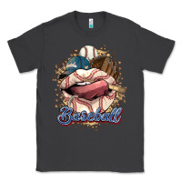 Smoke Baseball lips Classic Tee - HowdyJamesFarm
