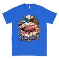 True Royal Baseball lips Classic Tee - HowdyJamesFarm