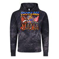 Cloud Black football mama Vintage Hoodie - CowhideDigitalArt