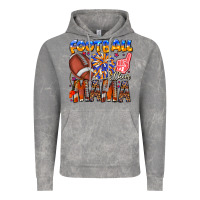 Cloud Rock football mama Vintage Hoodie - CowhideDigitalArt