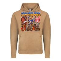 Vintage Camel football mama Vintage Hoodie - CowhideDigitalArt