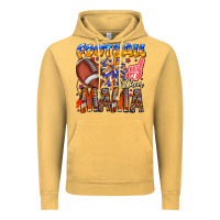 Vintage Mustard football mama Vintage Hoodie - CowhideDigitalArt