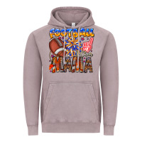Vintage Zinc football mama Vintage Hoodie - CowhideDigitalArt