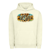 Pigment Pistachio Blessed Sunflower Gemstone Urban Hoodie - RanaPortraitStore