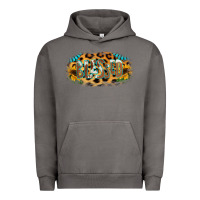 Pigment Tornado Blessed Sunflower Gemstone Urban Hoodie - RanaPortraitStore