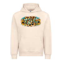 Sandshell Blessed Sunflower Gemstone Urban Hoodie - RanaPortraitStore