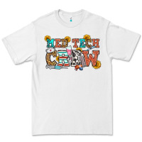 White med tech crew Premium Tee - OliviaCreatesArt
