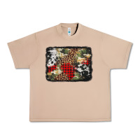 Burro army cowhide leopard Christmas Urban Heavy Tee - Jasminsmagicworld
