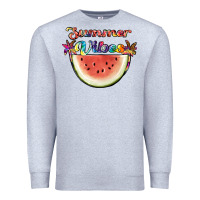 Heather Grey summer vibes Premium Sweatshirt - JahusDesignShop