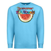 Ocean Blue summer vibes Premium Sweatshirt - JahusDesignShop