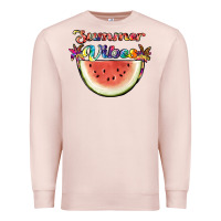 Pale Pink summer vibes Premium Sweatshirt - JahusDesignShop