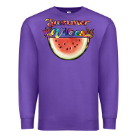 Purple summer vibes Premium Sweatshirt - JahusDesignShop