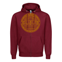 Burgundy jason isbell classic Zipper Hoodie - baoMotion