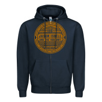 Navy jason isbell classic Zipper Hoodie - baoMotion