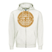 Oatmeal Heather jason isbell classic Zipper Hoodie - baoMotion