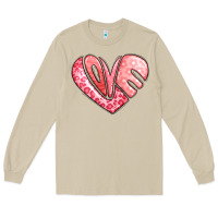 Mushroom heart shaped love valentine's day Long Sleeve Tee - LillyAllenDesigns