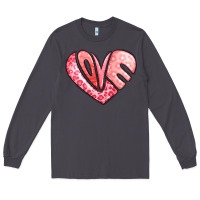 Smoke heart shaped love valentine's day Long Sleeve Tee - LillyAllenDesigns