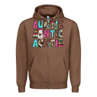 Chestnut auntie heifer cactus Zipper Hoodie - JahusDesignShop