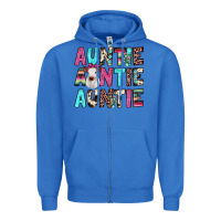 True Royal auntie heifer cactus Zipper Hoodie - JahusDesignShop
