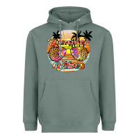 Sage summer vibes2 Heavyweight Hoodie - JahusDesignShop