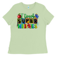 Matcha I teach super heroes Ladies Tee - FaDigitalArtStudio