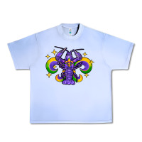 Grape Ice mardi gras crawfish 2 Urban Heavy Tee - FaDigitalArtStudio