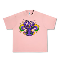 Salmon mardi gras crawfish 2 Urban Heavy Tee - FaDigitalArtStudio