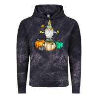 Cloud Black Happy Fall Vintage Hoodie - CowhideDigitalArt