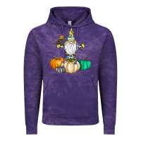 Cloud Purple Happy Fall Vintage Hoodie - CowhideDigitalArt