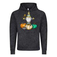 Vintage Black Happy Fall Vintage Hoodie - CowhideDigitalArt