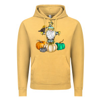 Vintage Mustard Happy Fall Vintage Hoodie - CowhideDigitalArt