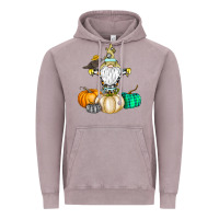 Vintage Zinc Happy Fall Vintage Hoodie - CowhideDigitalArt