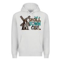 Dove Grey just a small town girl Premium Hoodie - SublimationCraftShop