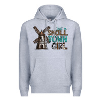 Heather Grey just a small town girl Premium Hoodie - SublimationCraftShop