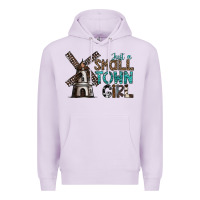 Lilac just a small town girl Premium Hoodie - SublimationCraftShop